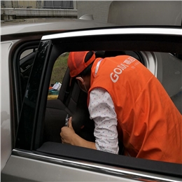 深圳汽車除甲醛案例—寶馬5系汽車治理