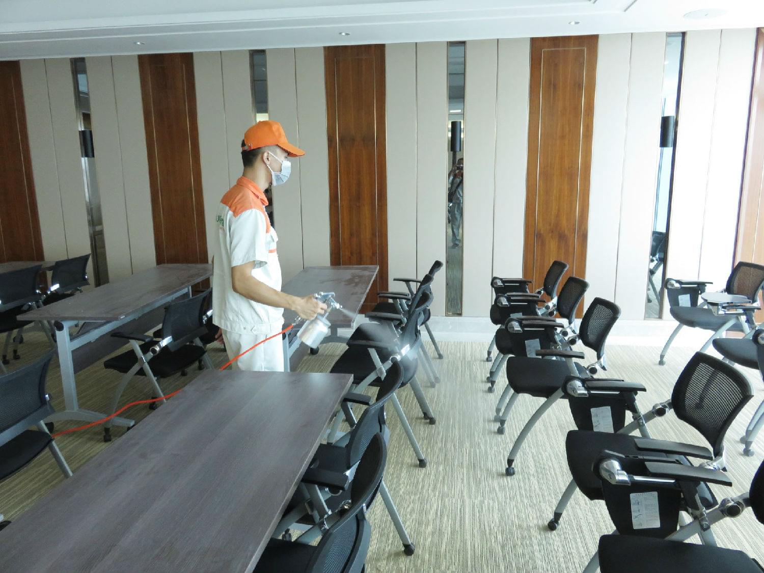 高潔雅中裕燃氣甲醛治理進行中
