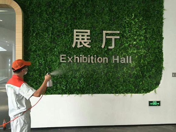 深圳灣行政大廳是高潔雅10萬甲醛治理中的一案例，還有千千萬萬的除甲醛案例等待展現(xiàn)。
