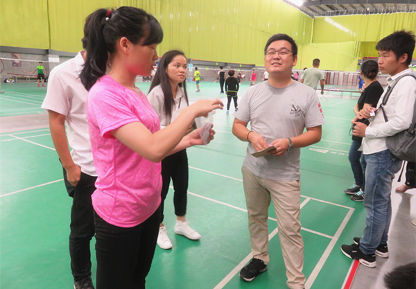 高潔雅羽毛球賽見(jiàn)證高潔雅專業(yè)除甲醛時(shí)，注重勞逸結(jié)合。