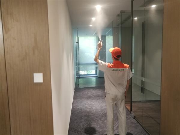 高潔雅除甲醛——大運城邦辦公室治理